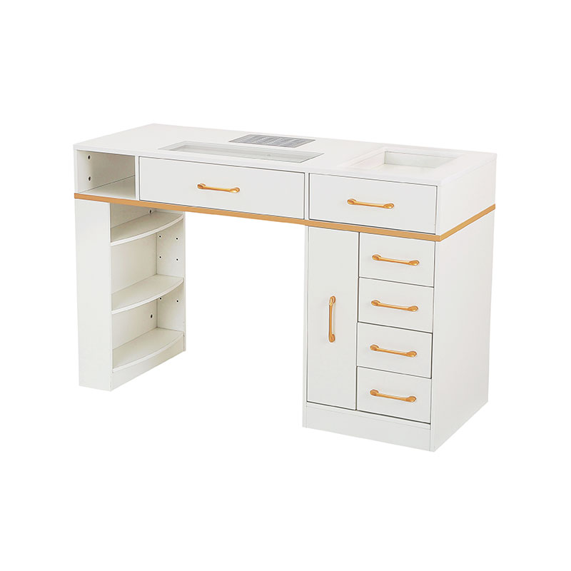 HZ2047B / HZ2047BP 네일테크용 매니큐어 테이블 네일 스테이션