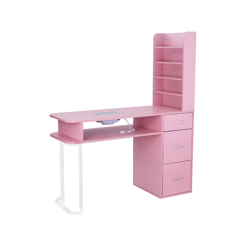 HZ2040PK 미용실 네일 테이블(집진기 및 손목 쿠션 포함)