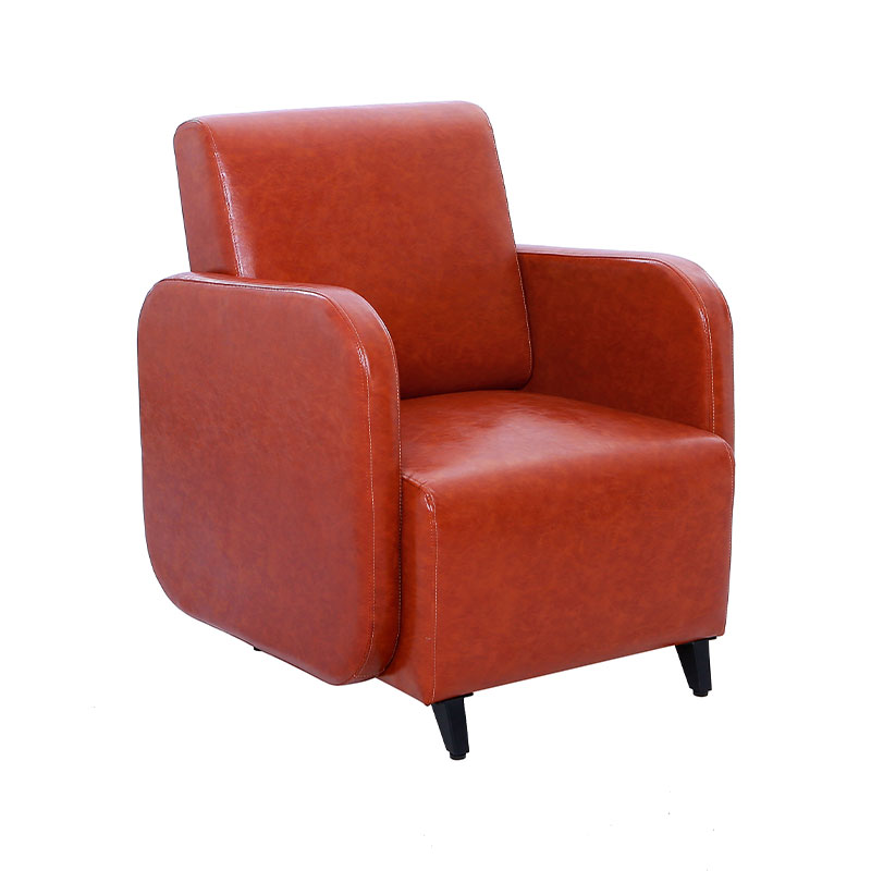 HZ7021 레드 브라운 시글 페이슨 살롱 대기실 벤치