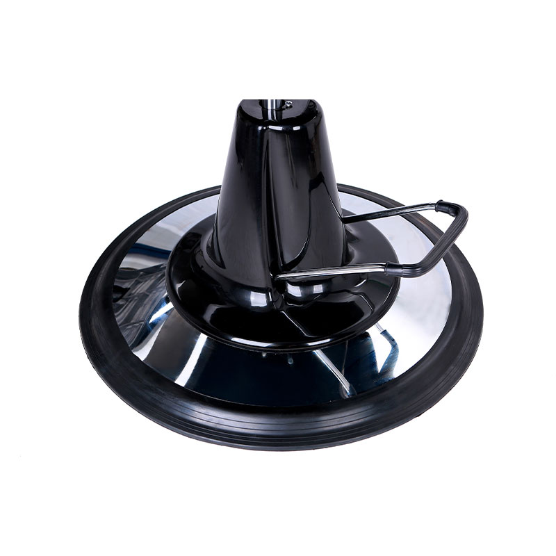 HZ22DY 실버 베이스가 있는 빈티지 이발사 유압 펌프