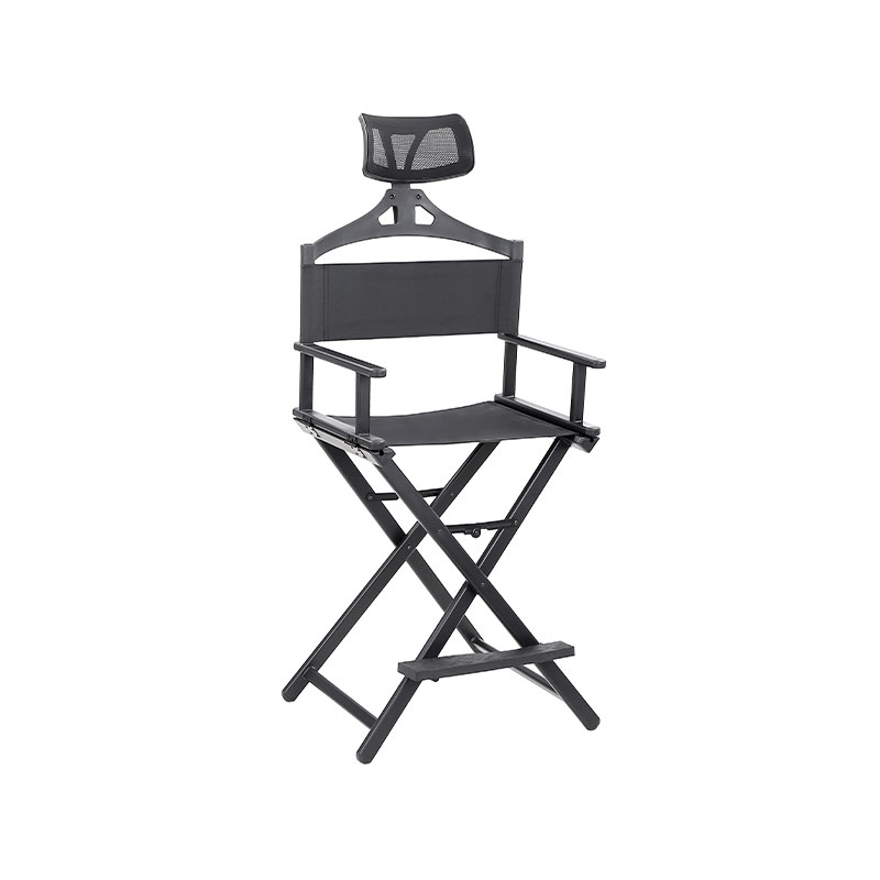HZ2008Z 머리받침대가 있는 휴대용 접이식 화장의자