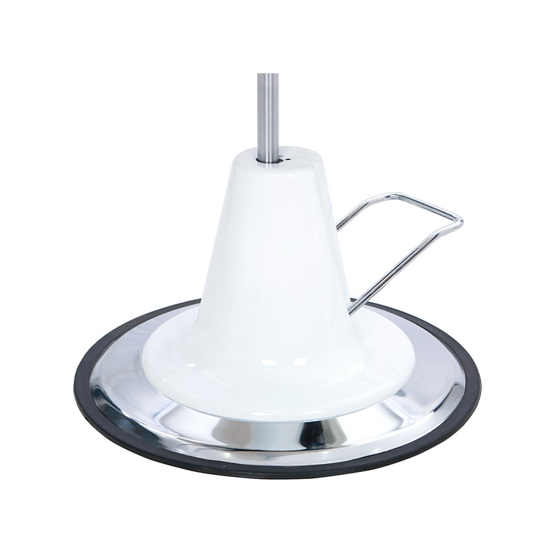 HZ25 빈티지 이발사 유압 펌프(은도금 베이스 포함)