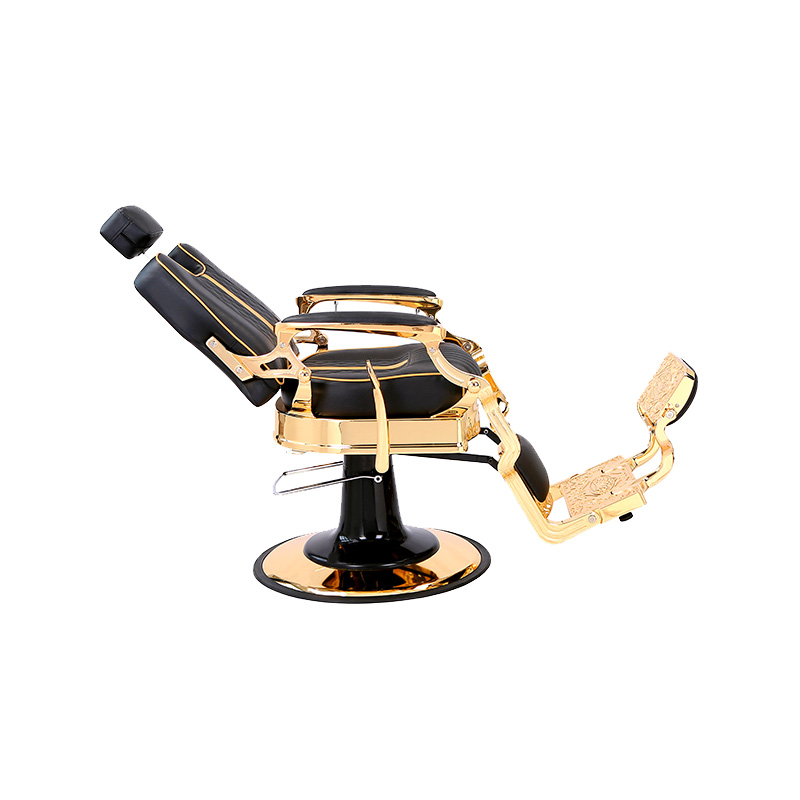 HZ87104 견고한 금속 프레임을 갖춘 산업용 스타일의 조절 가능한 빈티지 이발 의자