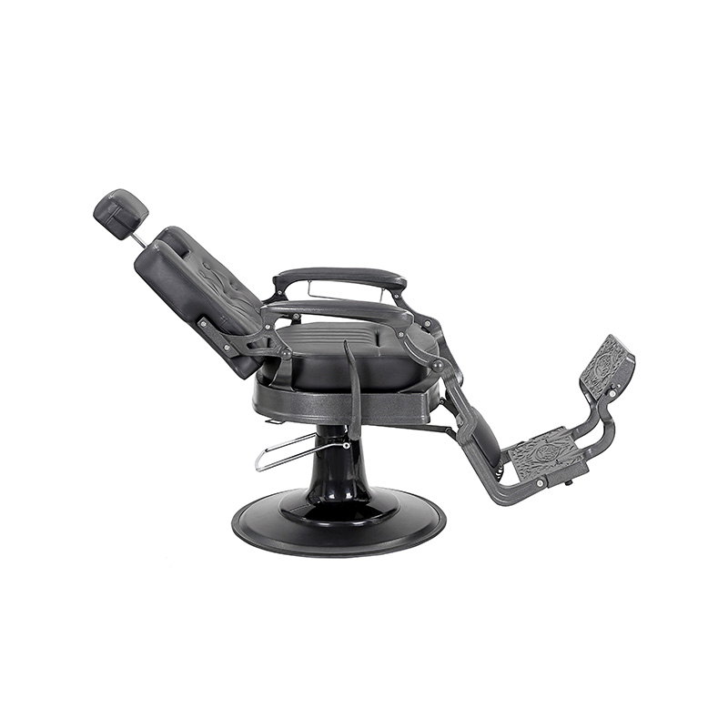 HZ8799FB 블랙 매끄러운 유압식 살롱 의자