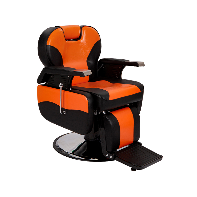 HZ8702D 블랙 클래식 이발사 리클라이닝 헤어 살롱 스타일리스트 의자