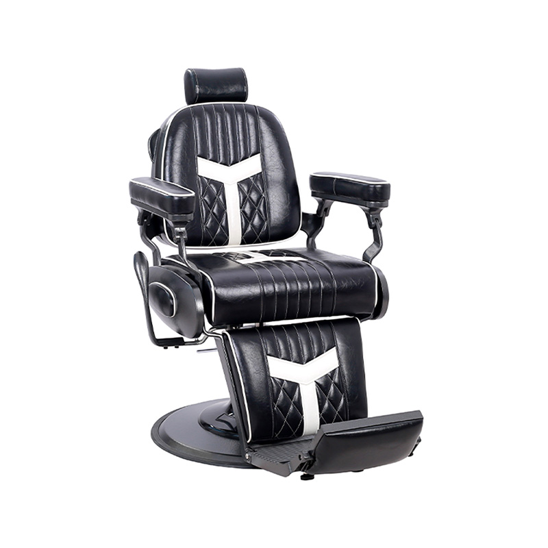 HZ8775 빈티지 이발의자 캐릭터 살롱 남성용 오일헤드 의자