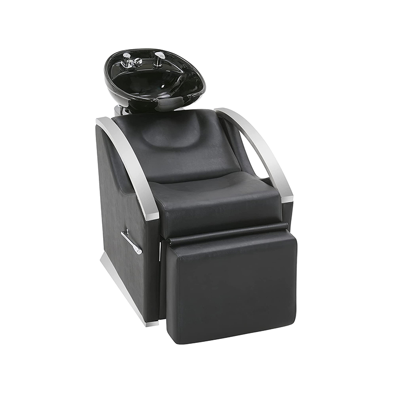 HZ9002 다리 받침대가 있는 역세 샴푸 스테이션 의자 유닛
