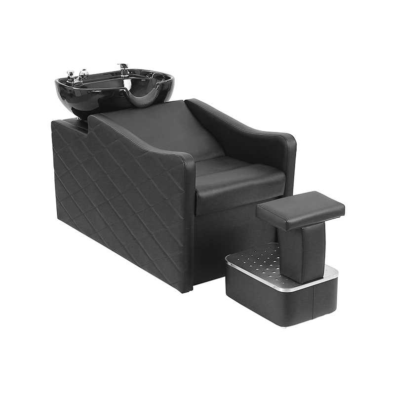 HZ9075 세라믹 샴푸 싱크대가 있는 헤어 세척 스테이션