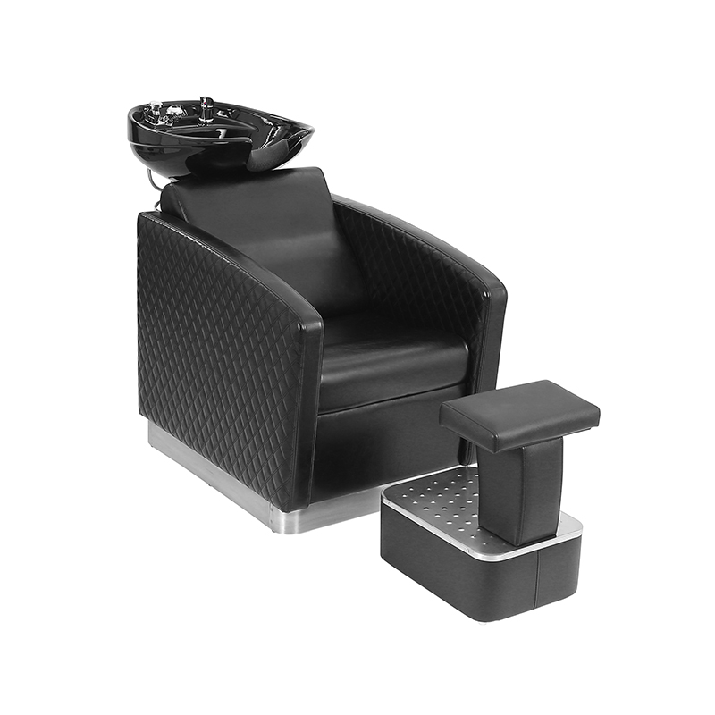 HZ9077-1 / HZ9077B 헤어스타일리스트를 위한 살롱 샴푸볼과 의자 세트